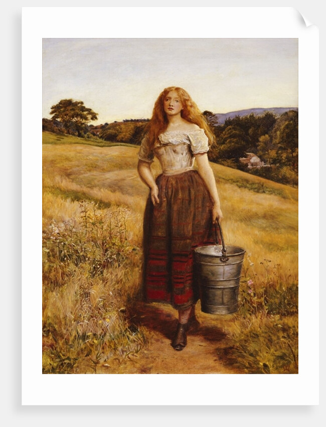 The Farmer's Daughter by John Everett Millais