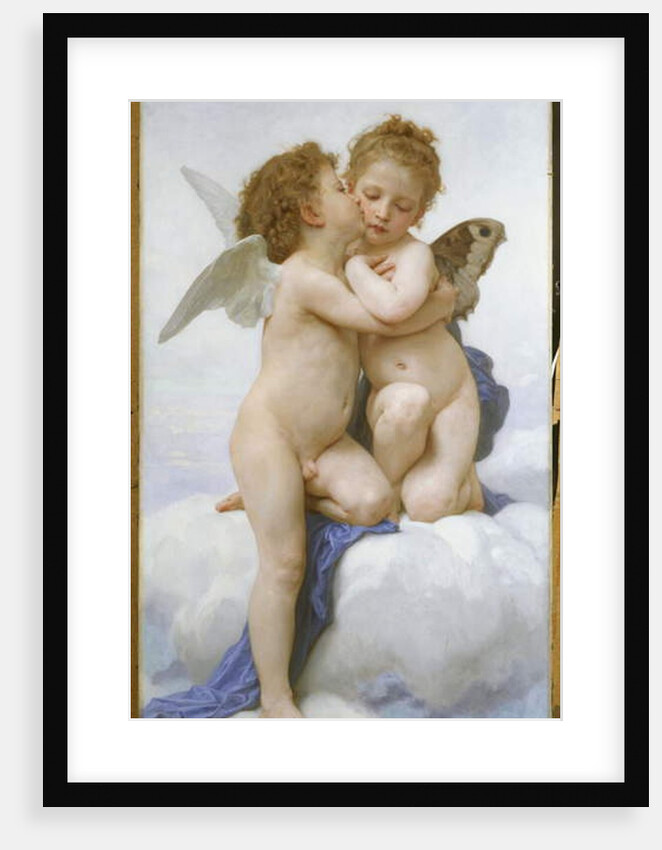 The First Kiss by William-Adolphe Bouguereau
