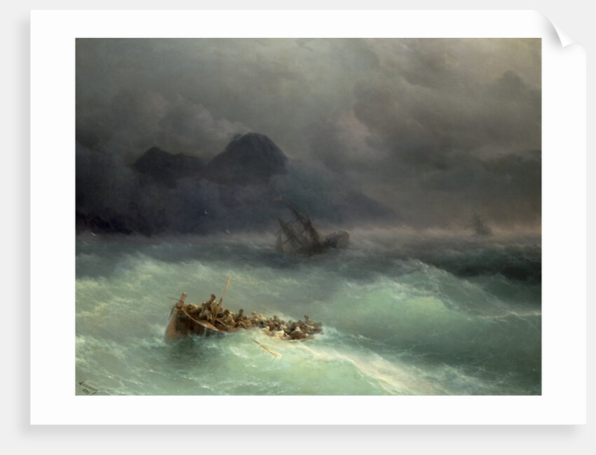 The Shipwreck, 1873 by Ivan Konstantinovich Aivazovsky