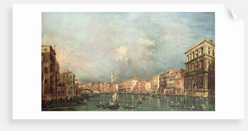 The Grand Canal, Venice by Francesco Guardi