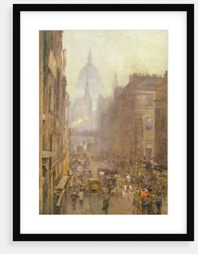 Fleet Street, 1892 by Rose Maynard Barton