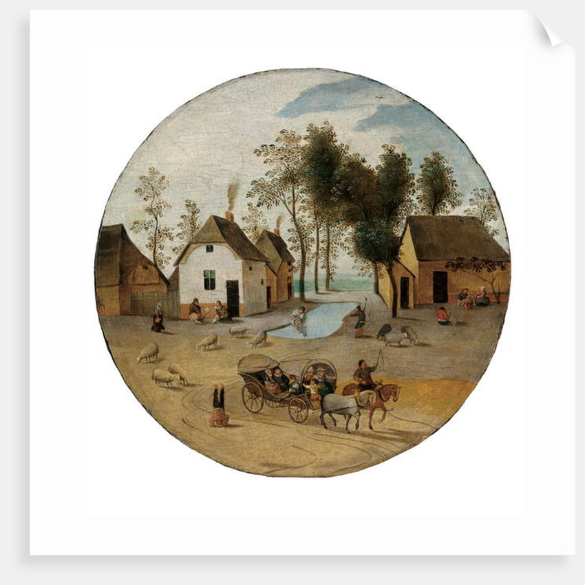 The Month of June, c.1606 by Abel Grimmer or Grimer