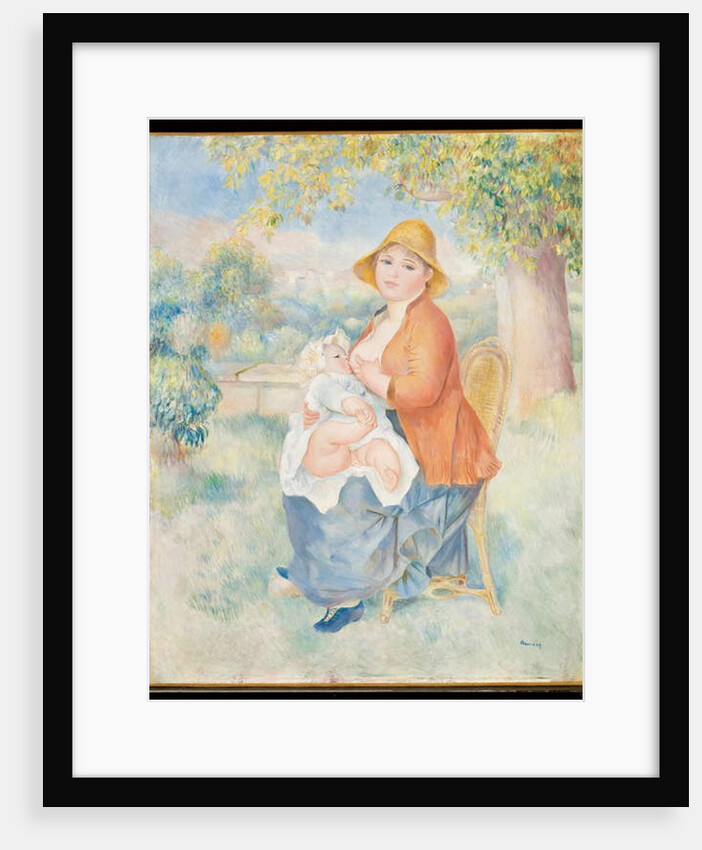 L'Enfant au sein, 1886 by Pierre Auguste Renoir