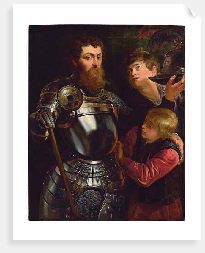 Portrait of a commander by Peter Paul Rubens