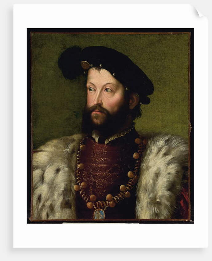 Portrait of a man, presumably Ercole II d'Este by Nicolo dell' Abate