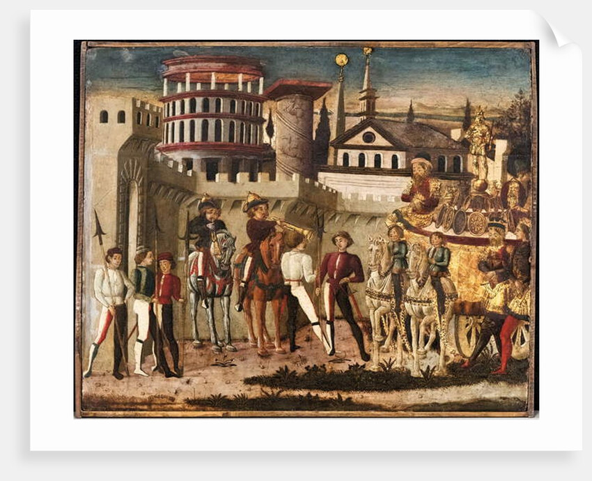 Scene of an ancient triumph by Giovanni di Ser Giovanni Scheggia