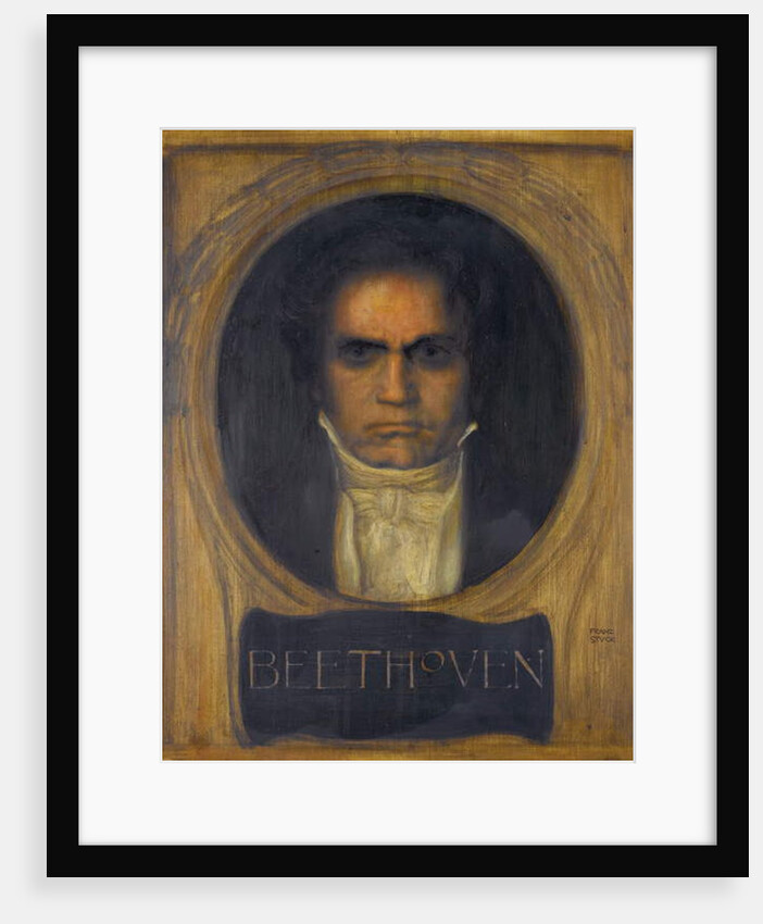 Portrait of Ludwig van Beethoven by Franz von Stuck