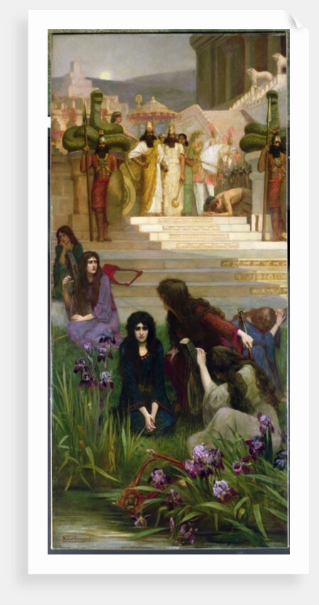 The Daughters of Judah in Babylon by Herbert Gustave Schmalz