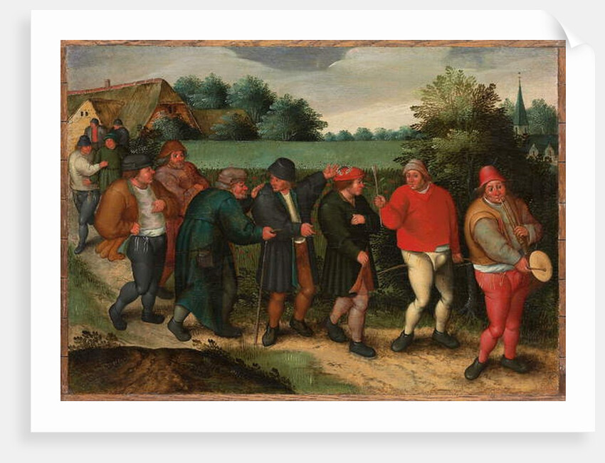 The Procession of the Groom by Maerten van Cleve