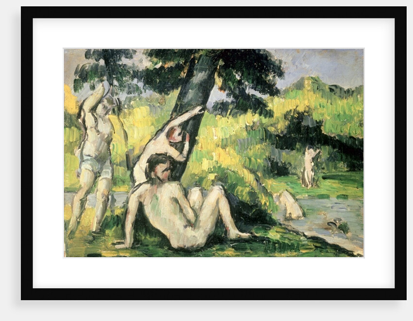 The Bathing Place by Paul Cezanne