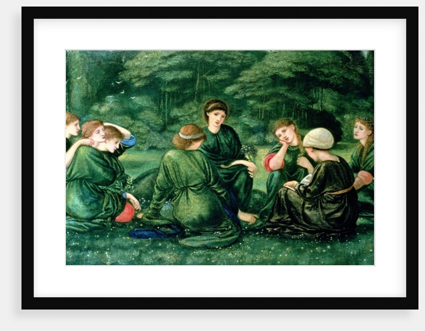 Green Summer, 1868 by Edward Coley Burne-Jones