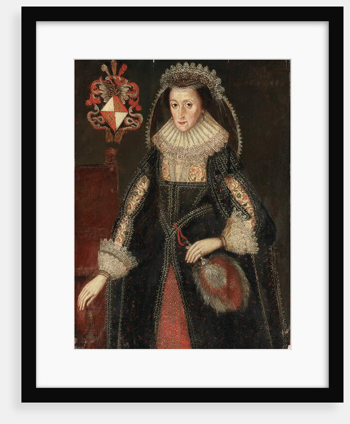 Portrait of Lady Eleanor Dutton by Marcus the Younger Gheeraerts