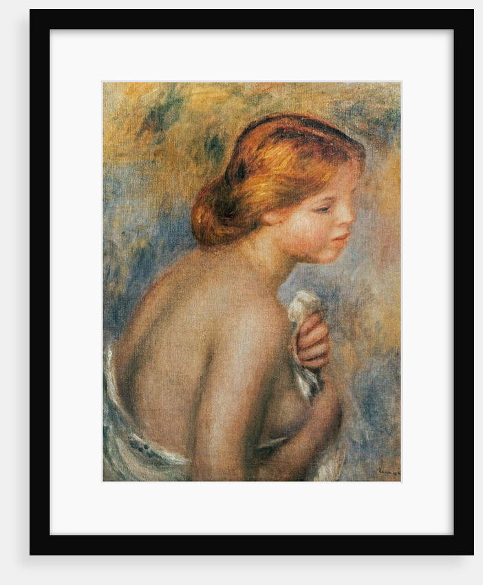 Head of a Bather in profile by Pierre Auguste Renoir