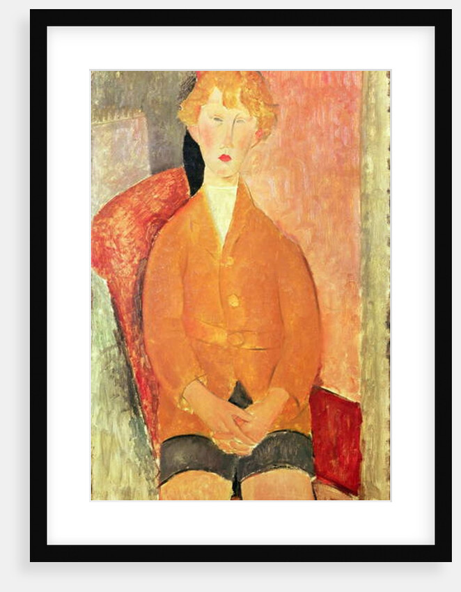 Boy in Shorts, c.1918 by Amedeo Modigliani