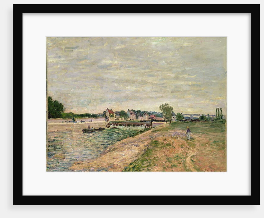 Saint-Mammes, 1885 by Alfred Sisley