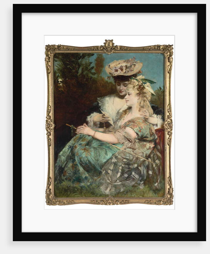 Der Liebesbrief, 1875 by Hans Makart