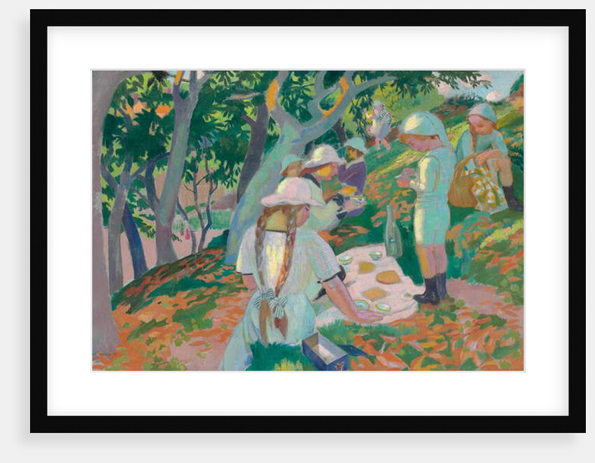 Le goûter sous les châtaigniers, 1914 by Maurice Denis