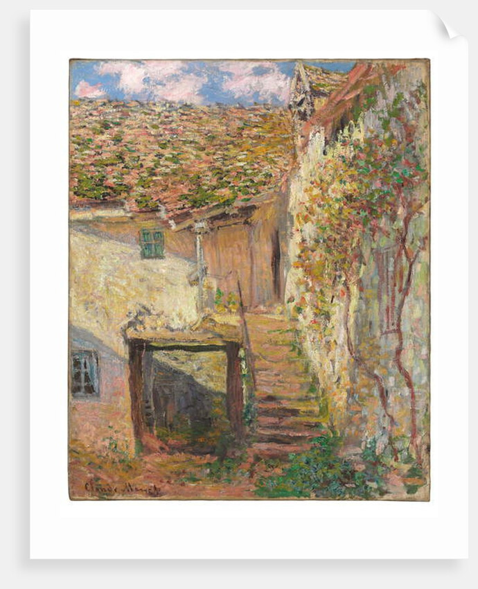L'Escalier, 1878 by Claude Monet