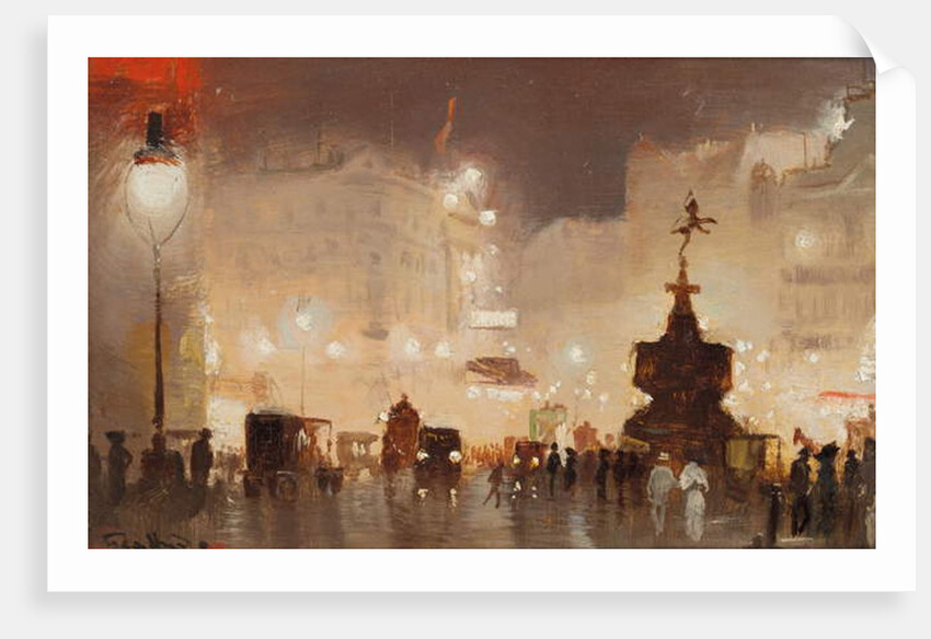 Piccadilly Circus by George Hyde Pownall