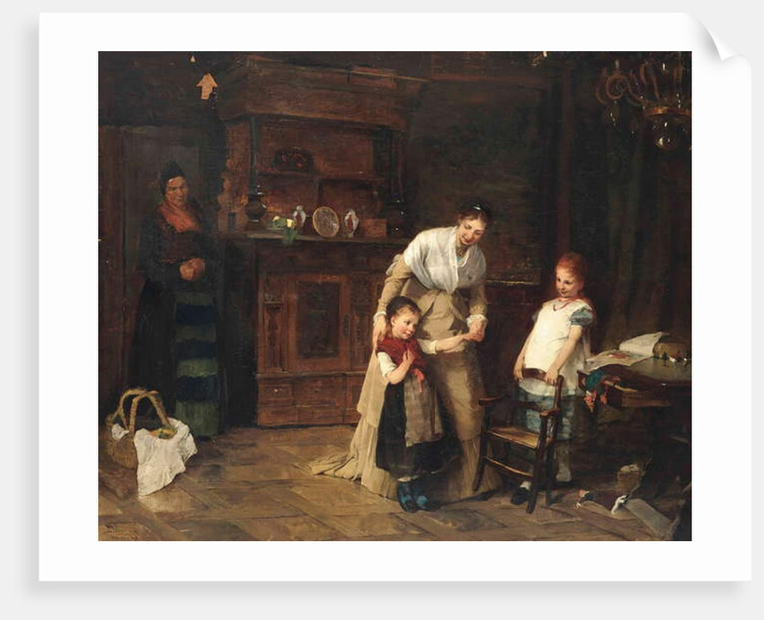 New Friends, 1875 by Bertha Wegmann