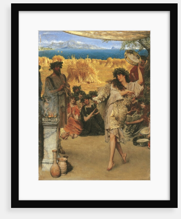 A Harvest Festival, 1880 by Lawrence Alma-Tadema