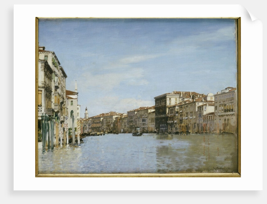 The Grand Canal, Venice by Alberto Pasini