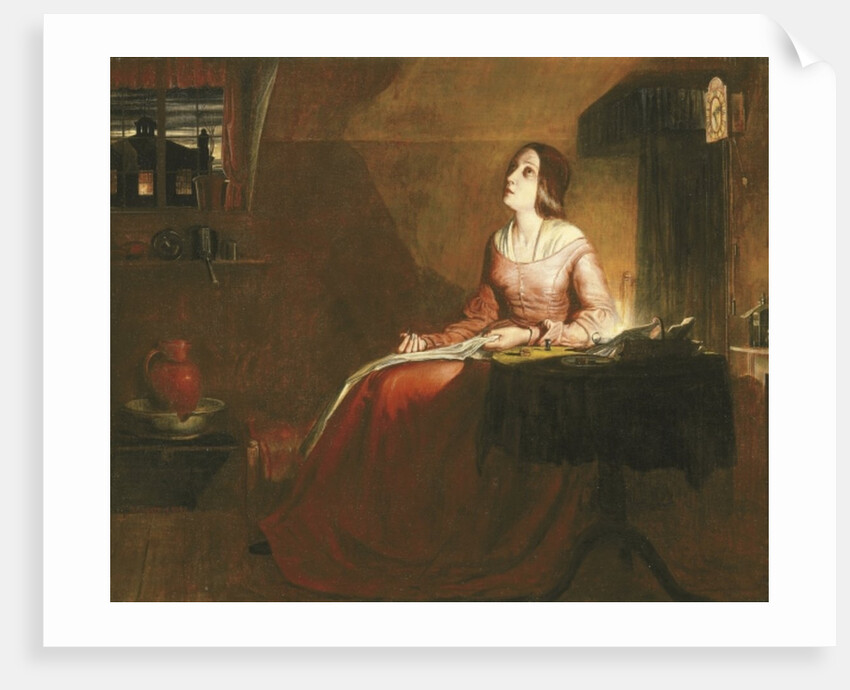 The Sempstress by Richard Redgrave