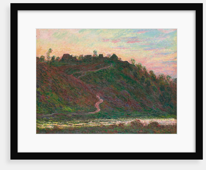 Village de la Roche-Blond: effet du soir, 1889 by Claude Monet