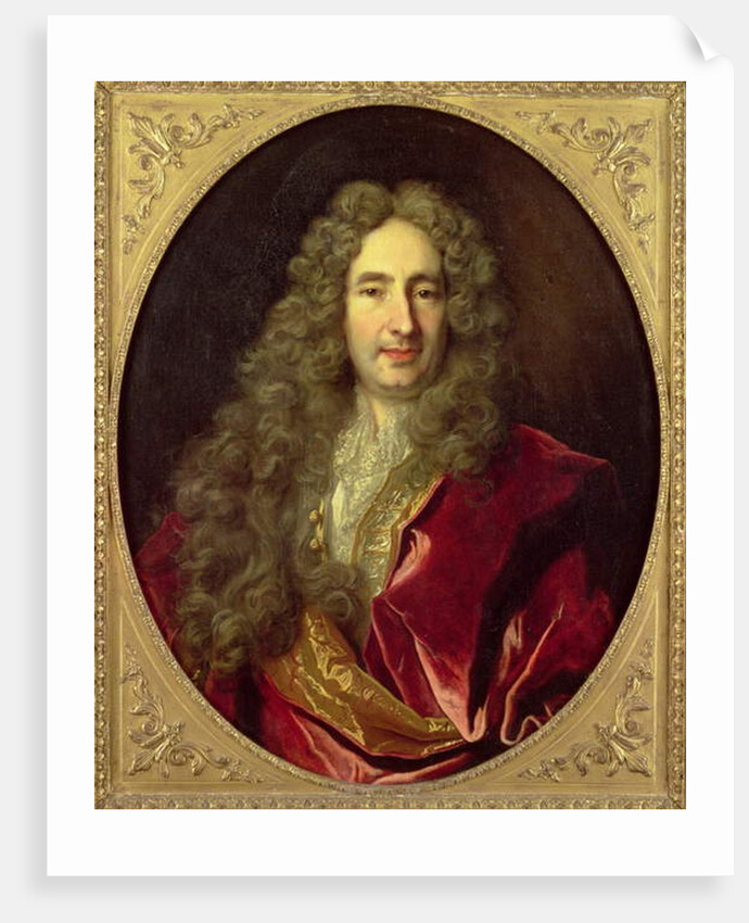 Portrait of Edme Boursault by Nicolas de Largilliere