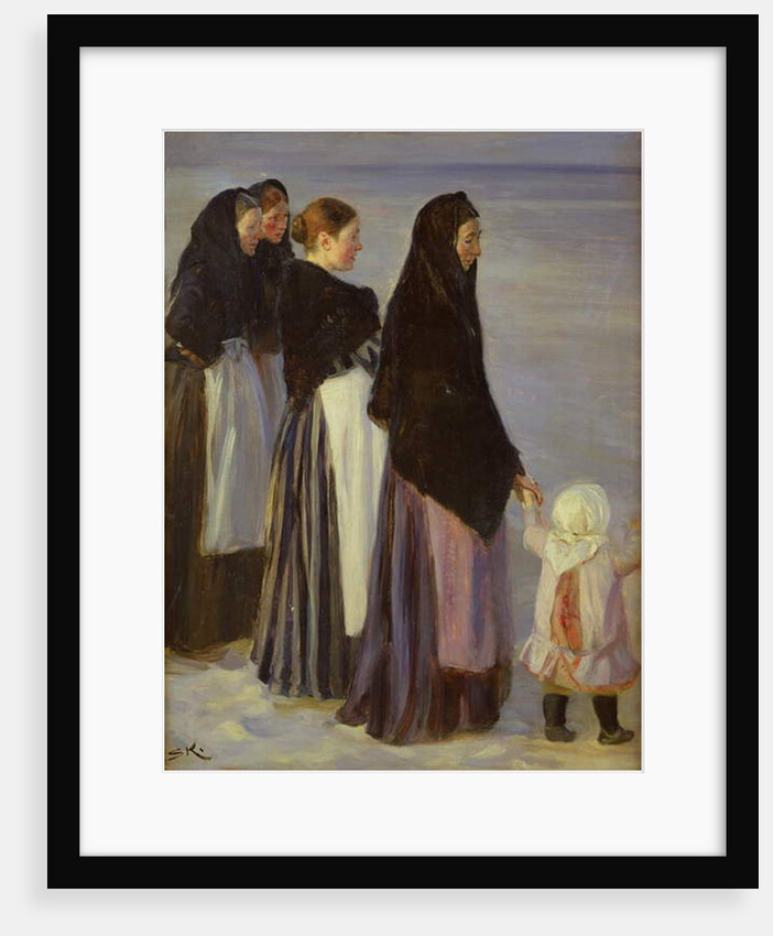 The Departure of the Fishing Fleet by Peder Severin Kroyer