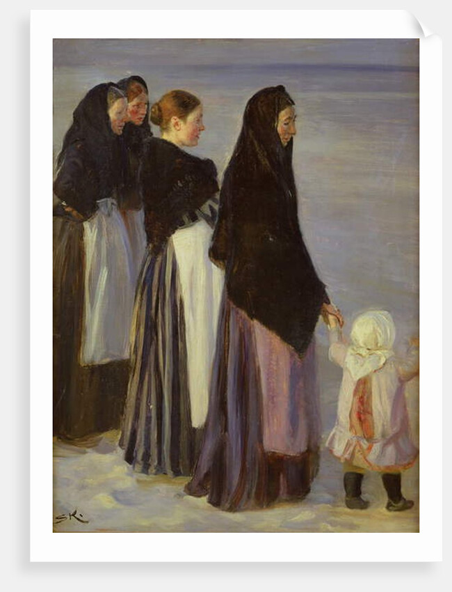 The Departure of the Fishing Fleet by Peder Severin Kroyer