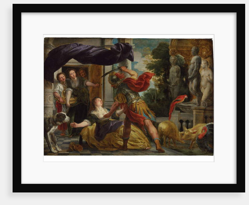 Circe and Odysseus by Jacob Jordaens