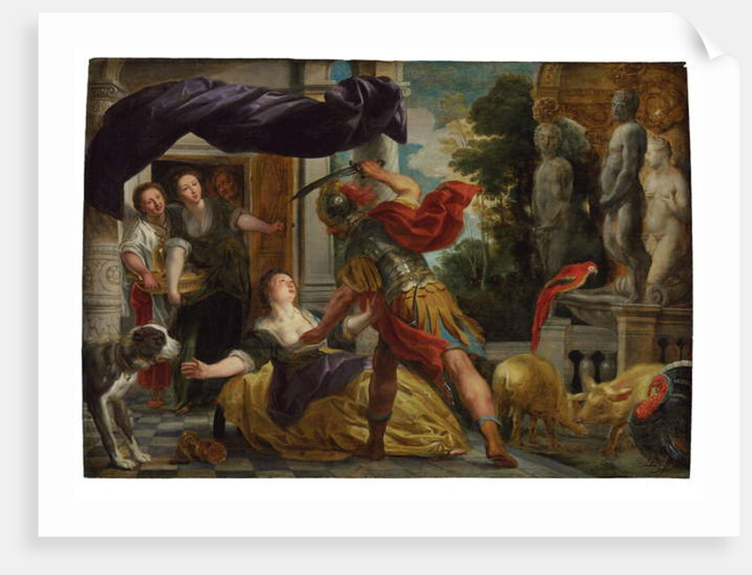 Circe and Odysseus by Jacob Jordaens