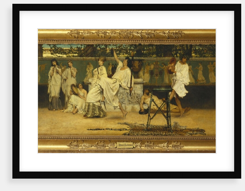 Bacchanal, 1871 by Lawrence Alma-Tadema