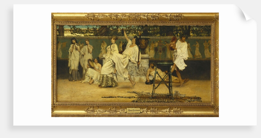 Bacchanal, 1871 by Lawrence Alma-Tadema