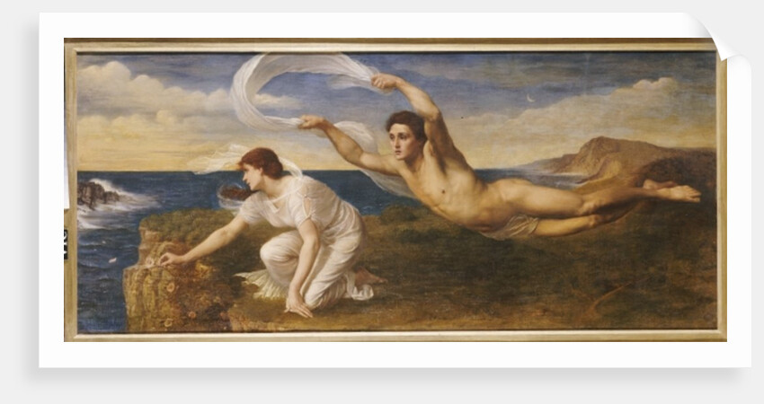 Boreas and Orithyia, c.1879 by Oswald von Glehn