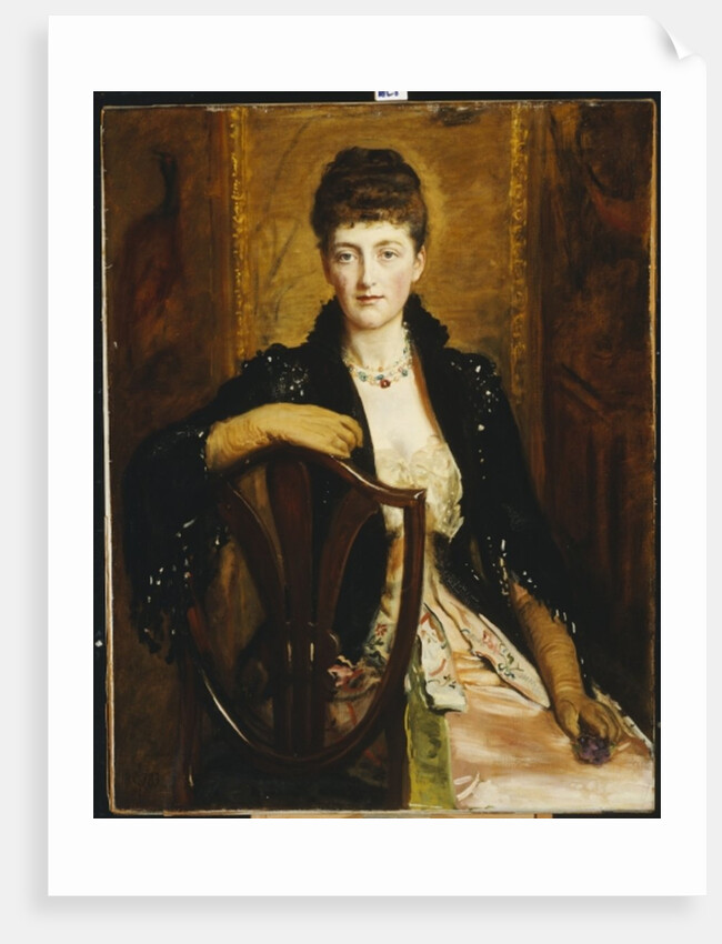 Portrait of Alice Sophia Caroline Stuart Wortley, the artist's daughter, 1887 by John Everett Millais