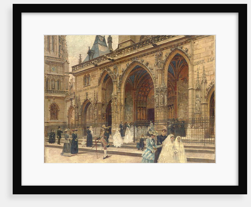 First Communion by Louis Beroud
