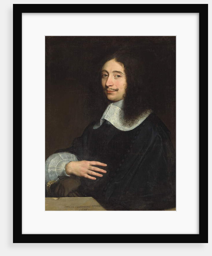 Portrait of a gentleman, traditionally identified as Noël de Bullion by Philippe de Champaigne