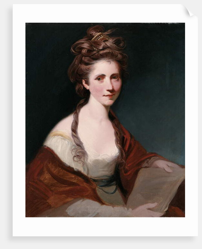 Portrait of Angelica Kauffmann by Joshua Reynolds