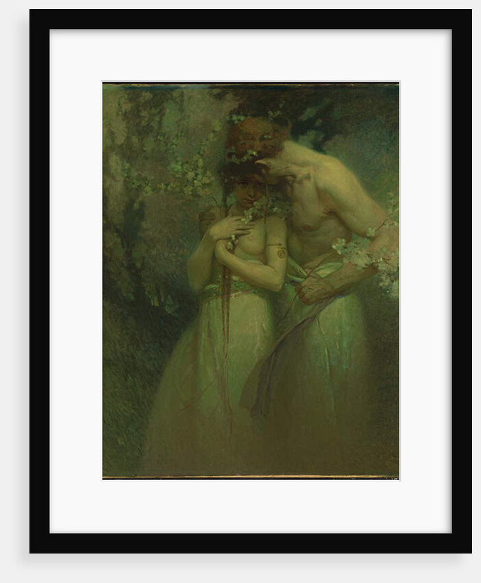 Spring Night, c.1910 by Alphonse Marie Mucha