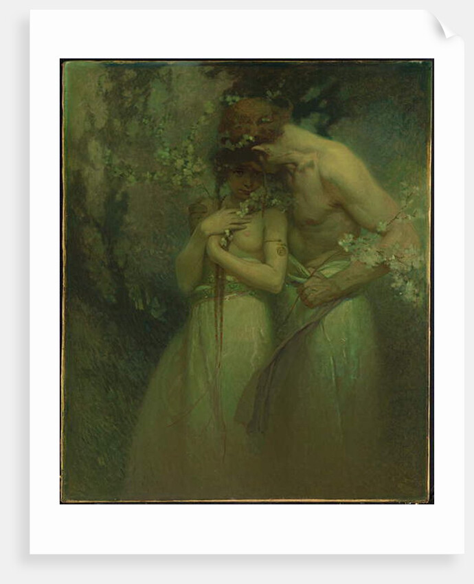 Spring Night, c.1910 by Alphonse Marie Mucha