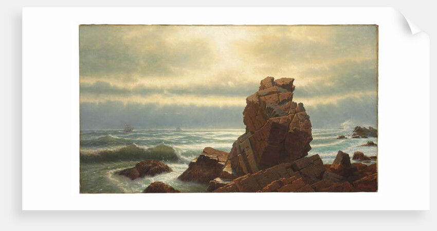 Pulpit Rock, Nahant, 1865 by William Stanley Haseltine