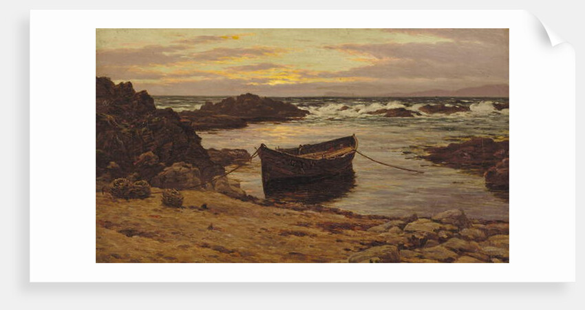 Sunset over the coast by Colin Hunter