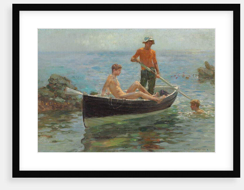 The orange jersey, 1913 by Henry Scott Tuke