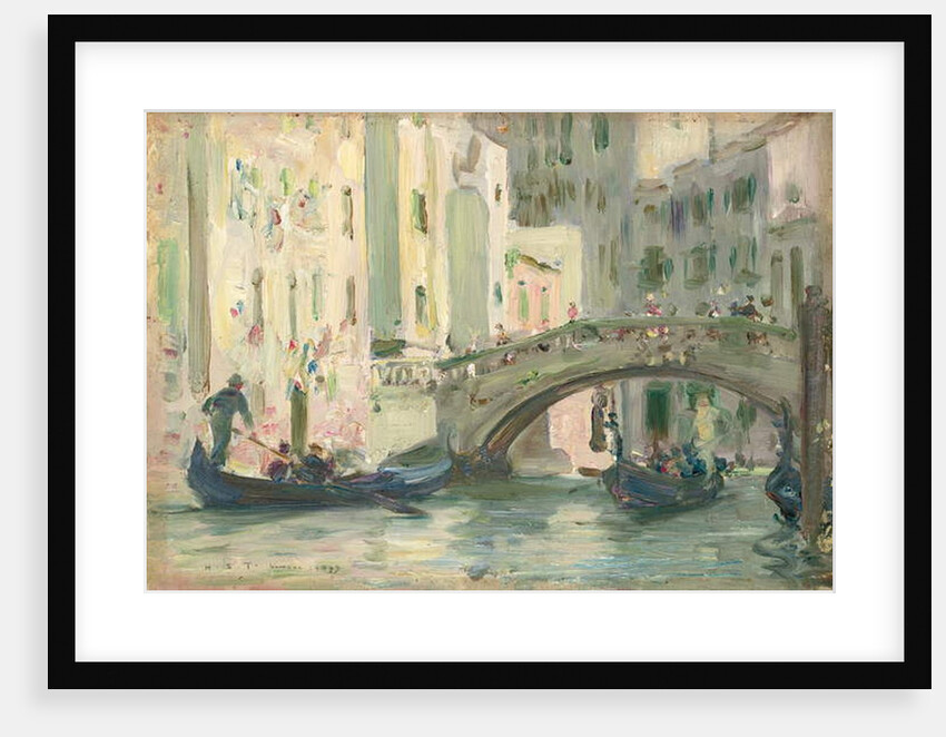 A canal in Venice, 1899 by Henry Scott Tuke