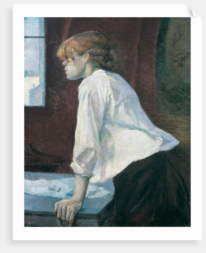 La blanchisseuse, 1886-87 by Henri de Toulouse-Lautrec