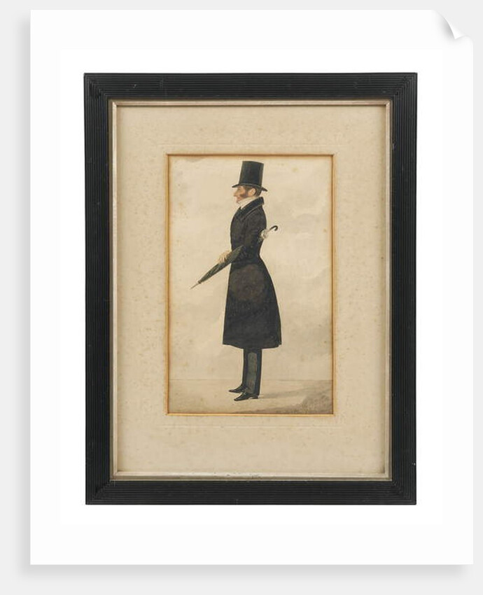 Portrait of Henry Lygon by Richard Dighton