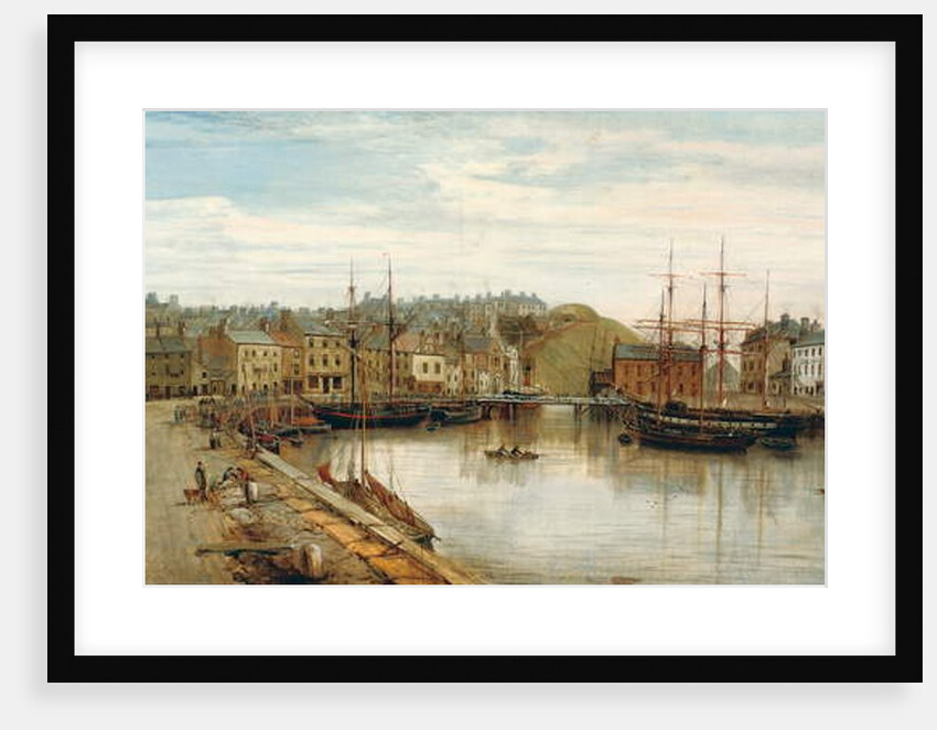 The Old Harbour, Maryport, 1896 by William of Maryport Mitchell