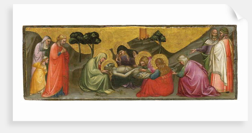 The Lamentation by Aretino Luca Spinello or Spinelli
